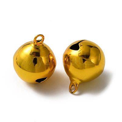 Brass Bell Pendants LS-KK-WH0058-20G-1