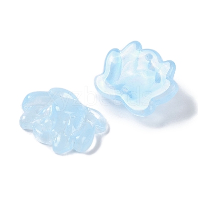 Baking Paint Glass Beads GLAA-S202-13D-1