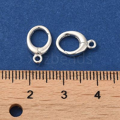 925 Sterling Silver Twister Clasp STER-D006-14S-1