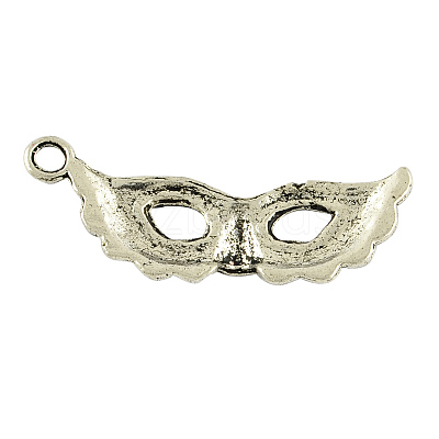 Tibetan Style Alloy Pendants X-TIBEP-A12590-AS-RS-1