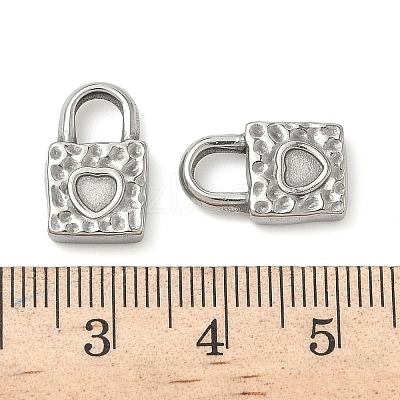 304 Stainless Steel Pendant Cabochon Settings STAS-K267-16P-1