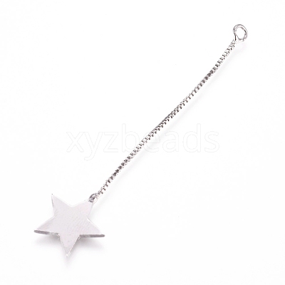 Brass Big Pendants KK-L198-005P-1