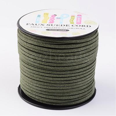 Faux Suede Cord LW-JP0001-3.0mm-1138-1