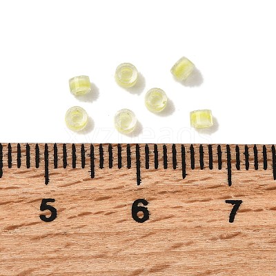 Cylinder Glass Seed Beads GLAA-NH0005-01G-1