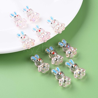 Transparent Acrylic Beads MACR-S373-81-Q05-1