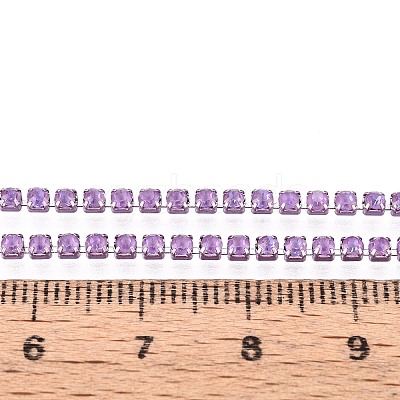 Iron Rhinestone Cup Chains CH-T006-05B-22-1