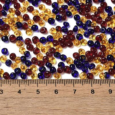 Transparent Colours Glass Seed Beads SEED-P006-02A-10-1