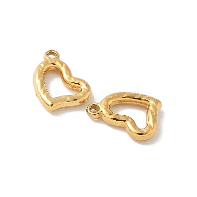 304 Stainless Steel Charms STAS-F320-06G-1