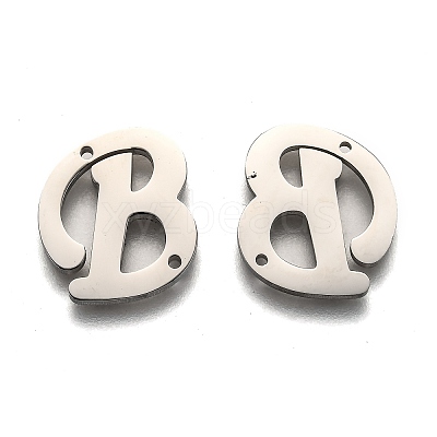 Non-Tarnish 304 Stainless Steel Links Connectors STAS-Y006-60P-B-1
