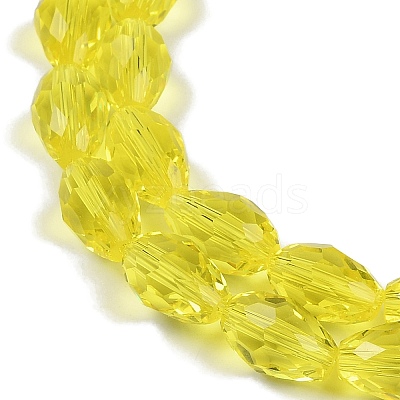 Transparent Glass Beads Strands LS-EGLA-N013-T6mm-D26-1