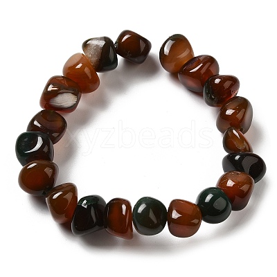 Natural Agate Beads Strands G-H295-B01-14-1