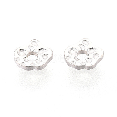 925 Sterling Silver Spacer Beads STER-T008-26S-1