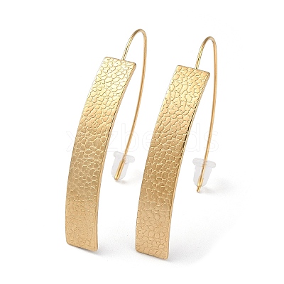 Ion Plating(IP) 304 Stainless Steel Dangle Earrings for Women EJEW-D085-01G-04-1