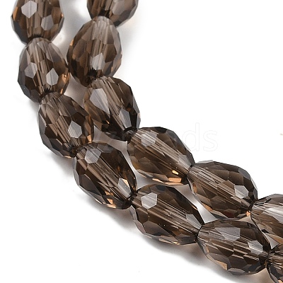 Transparent Glass Beads Strands EGLA-N013-T6mm-D27-1