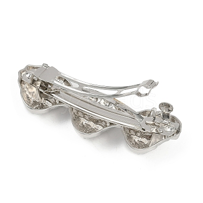 Alloy with Iron Clip Hair Barrettes PHAR-G014-03B-P-1