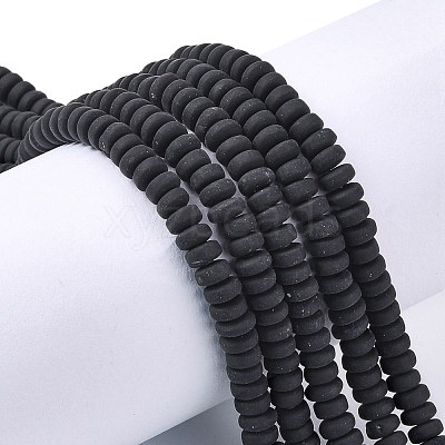 Handmade Polymer Clay Beads Strands X-CLAY-N008-008J-1