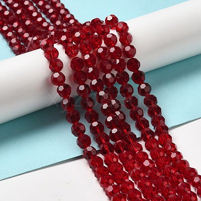 Transparent Glass Beads EGLA-A035-T8mm-D02-1