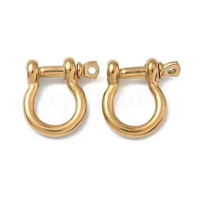 304 Stainless Steel Ring Clip Buckles for Bag Chain Strap STAS-C165-02B-G-1
