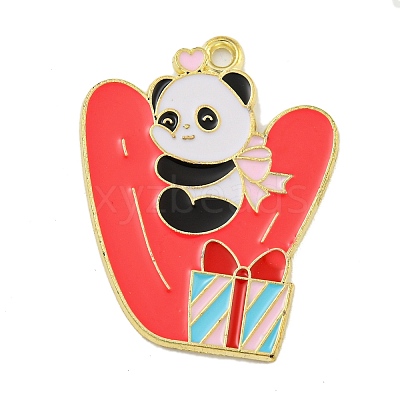Alloy Enamel Pendants ENAM-H045-03LG-03-1