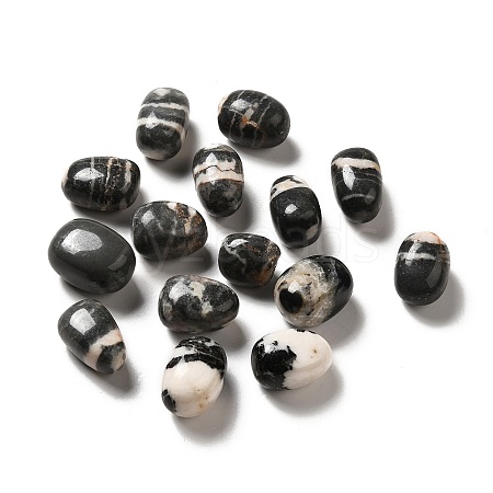 Natural Zebra Jasper Beads G-G979-A12-1