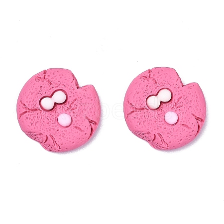 Opaque Resin Cabochons CRES-J044-10E-1