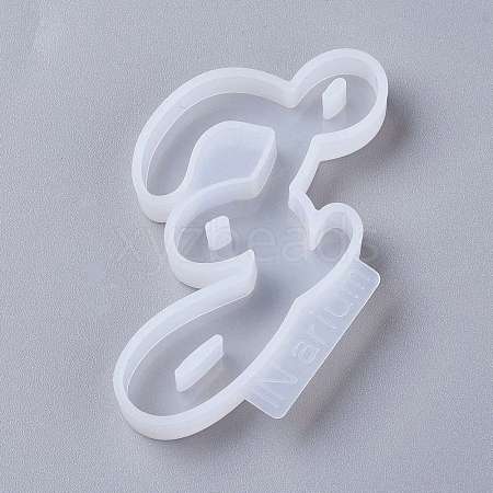 Letter DIY Silicone Molds DIY-I034-08Z-1