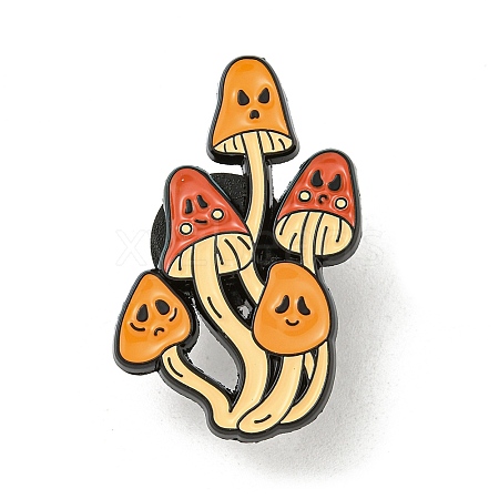 Halloween Zinc Alloy Brooches JEWB-A023-02B-04-1