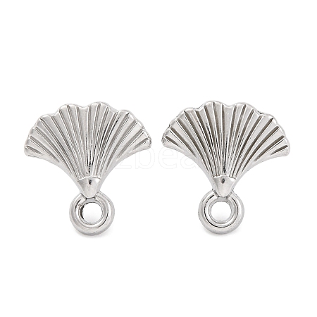 Non-Tarnish 304 Stainless Steel Studs Earring Findings EJEW-H013-15P-1