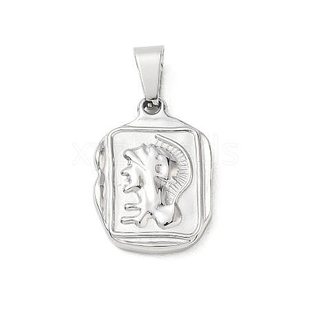 304 Stainless Steel Pendants SA-CBA34D4-14P-1