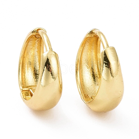 Rack Plating Brass Chunky Hoop Earrings for Women KK-E033-08G-02-1