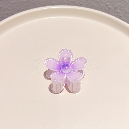 Flower Plastic Claw Hair Clips PW-WG3FA62-42-1