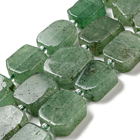 Natural Green Strawberry Quartz Beads Strands G-Z043-A05-01-1