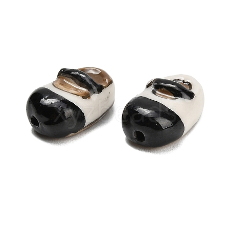 Handmade Porcelain Beads PORC-L084-06G-1