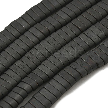 Electroplated Non-magnetic Synthetic Hematite Beads Strands X-G-C106-B01-14A-1