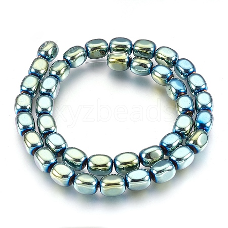 Electroplate Non-magnetic Synthetic Hematite Bead Strands G-I208-14-F-1