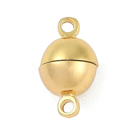 Rack Plating Brass Magnetic Clasps KK-Z070-20G-01-1