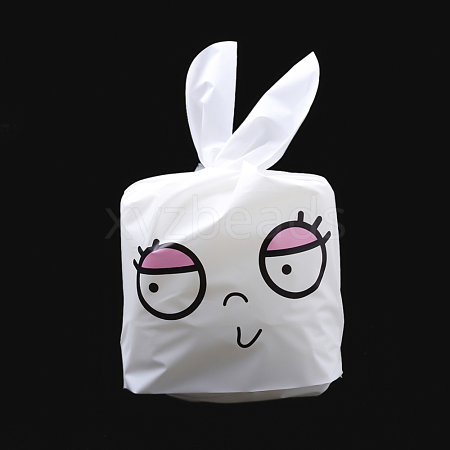 Kawaii Bunny Plastic Candy Bags ABAG-Q051B-12-1