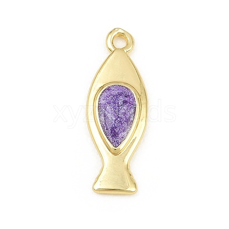 Brass Pendants KK-CBAAB9C-03G-01C-1