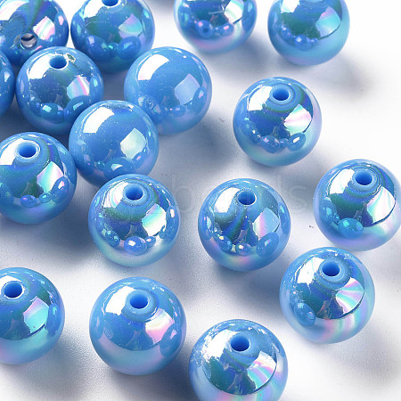 Opaque Acrylic Beads X1-MACR-S370-D16mm-8-1