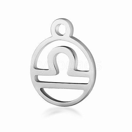 Non-Tarnish 201 Stainless Steel Charms STAS-T014-T505-7-1