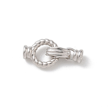 925 Sterling Silver Fold Over Clasps SE-CBAF1B0-05P-1
