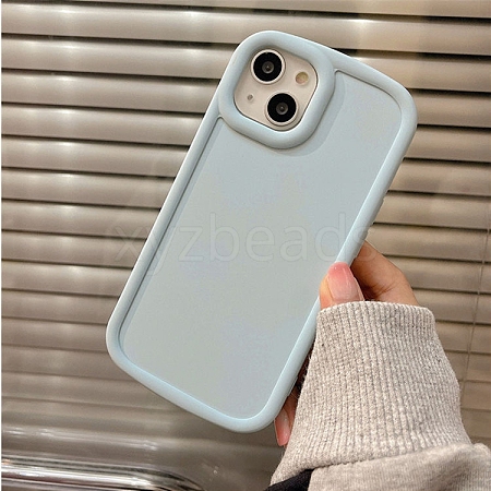 Candy Solid Color Matte Silicone Mobile Phone Cover PW-WG8646B-05-1