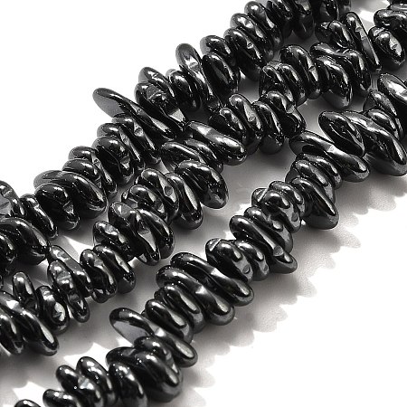 Synthetic Non-magnetic Hematite Beads Strands G-L613-H01-01-1