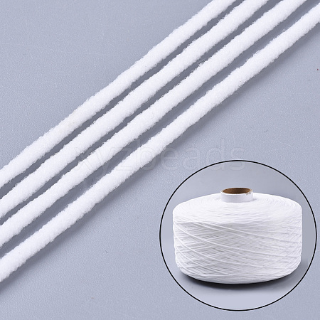 Round Polyester & Spandex Elastic Band for Mouth Cover Ear Loop OCOR-Q054-02-1