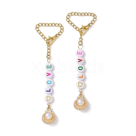 Love Acrylic Cup Charms HJEW-JM01835-1