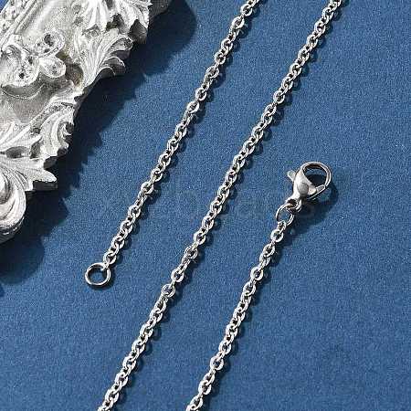 Non-Tarnish 304 Stainless Steel Necklace MAK-K004-07P-1