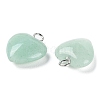 Natural Green Aventurine Pendants G-E603-01P-07-3