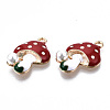 Eco-Friendly Alloy Enamel Pendants X-ENAM-Q437-045-NR-3