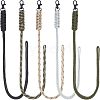  5Pcs 5 Colors Polypropylene Fiber Braided Neck Lanyards AJEW-NB0003-55-1