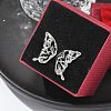 304 Stainless Steel Rhinestone Stud Earrings EJEW-M069-05P-1